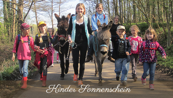 Kinder Sonnenschein